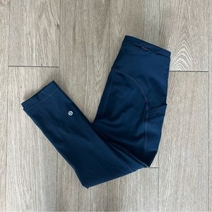 Lululemon Navy Swift Speed HR leggings